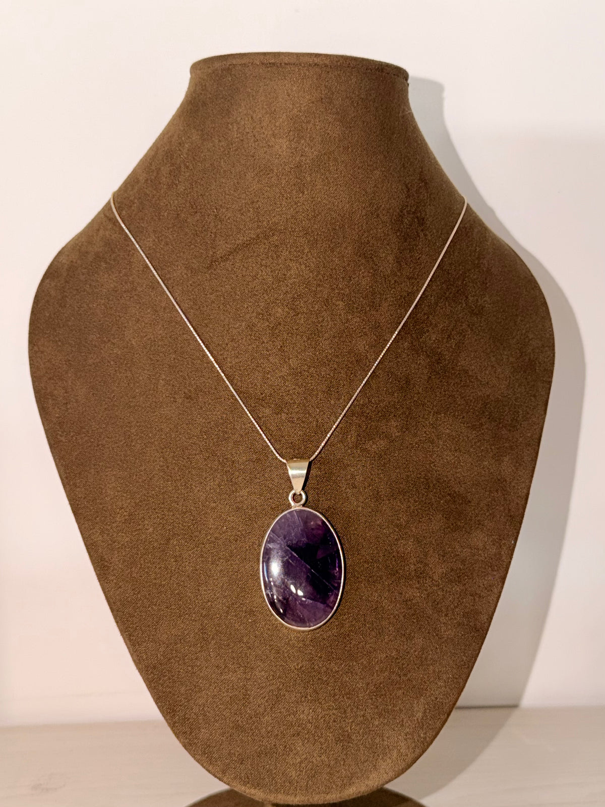 Amatista Trapiche Oval en Plata