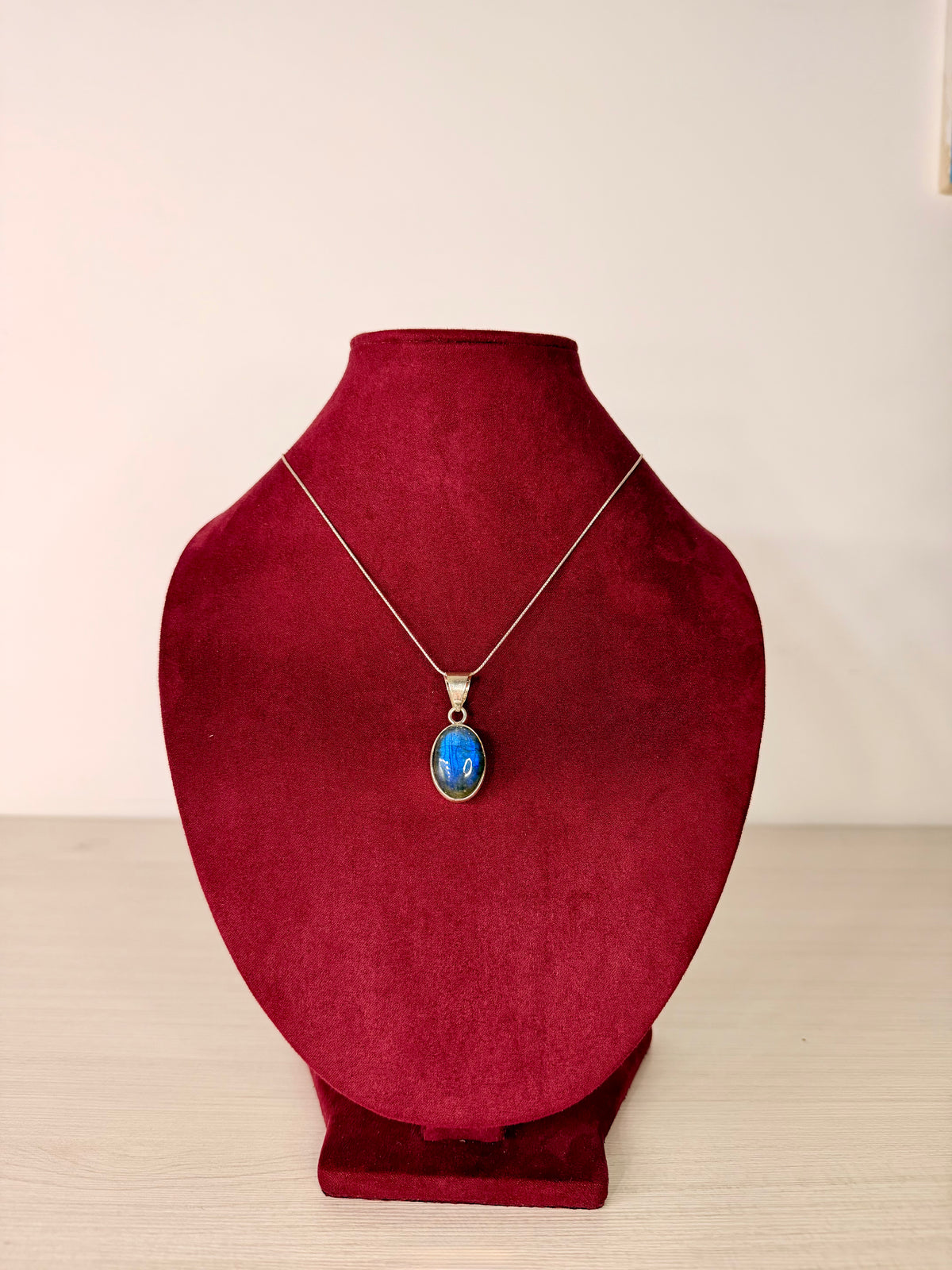 Labradorita · Plata 925 · Pieza única