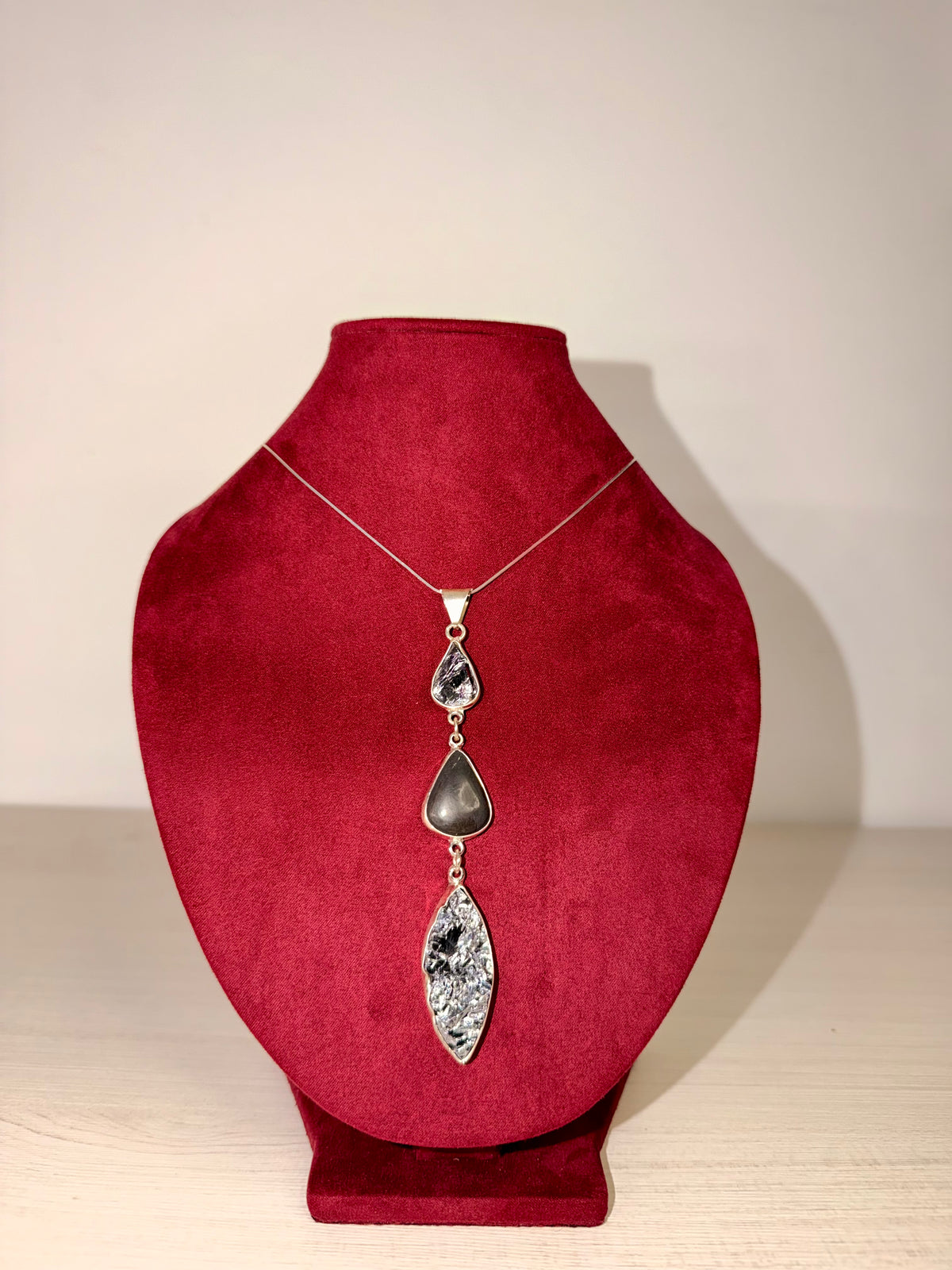 Colgante de doble Shunguita Élite + Shunguita